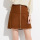 Women Mini Party Skirt with Zipper